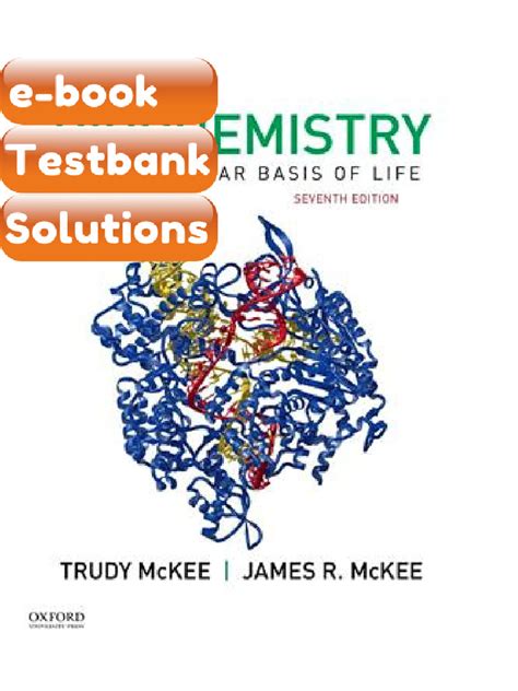 Biochemistry Mckee Solutions