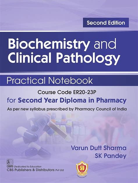 Read Online Biochemistry And Clinical Pathology Practical Notebook For 
