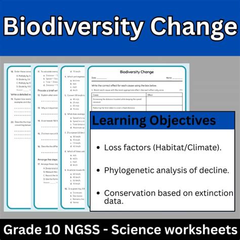biodiversity chapter 10 answer key