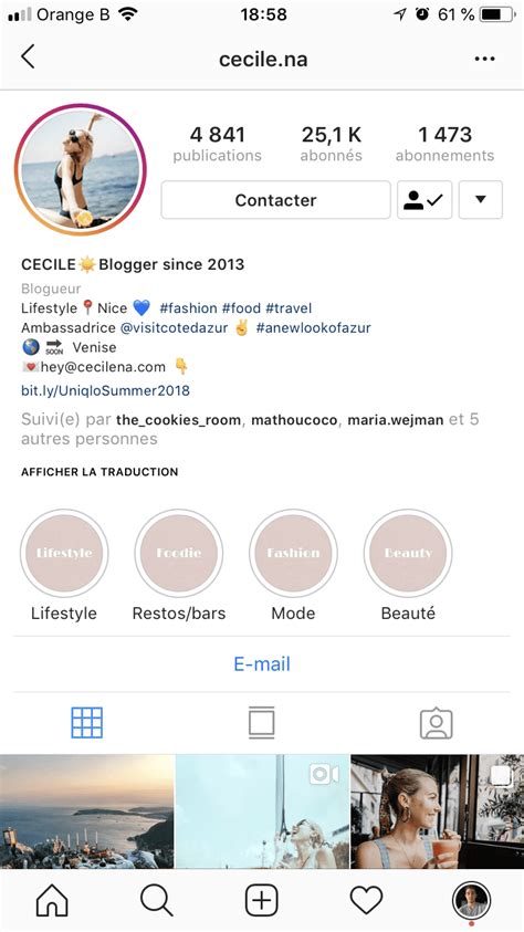 biografie instagram ideen