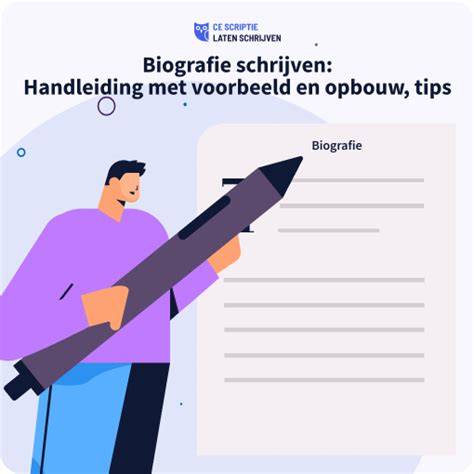 biografie opbouw
