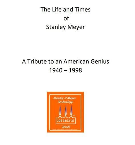 biografie van stanley meyer