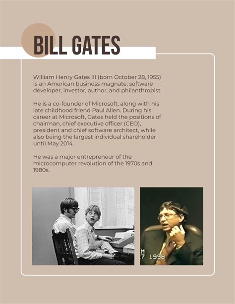 biography 1980 bill gates