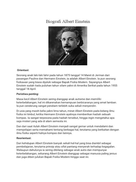 biography albert einstein bahasa indonesia translator