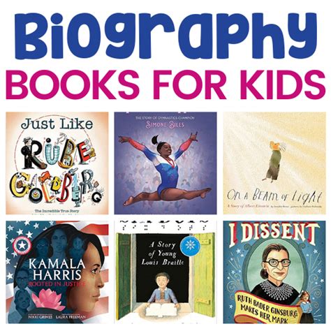 Biography Books For Kids In Kindergarten On Up Kindergarten Biography - Kindergarten Biography