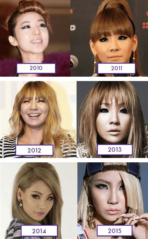 biography cl 2ne1 plastic surgery