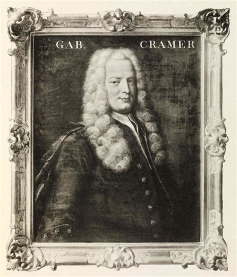 biography gabriel cramer