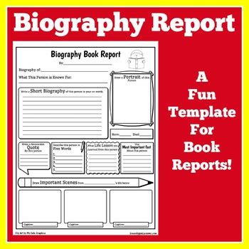 Biography Graphic Organizers Teaching Resources Tpt Biography Graphic Organizer 3rd Grade - Biography Graphic Organizer 3rd Grade