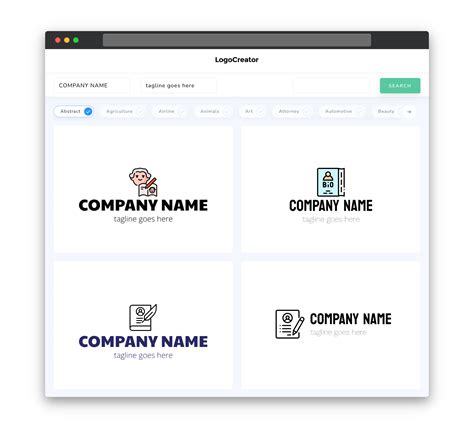 biography in context logo designs