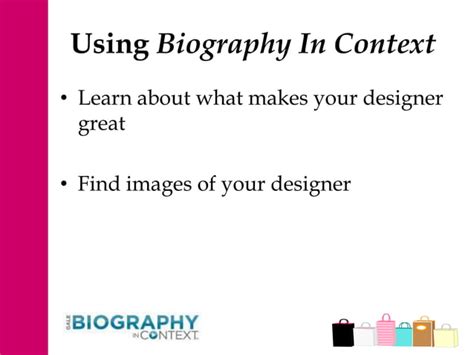 biography in context tutorial jilbaby school