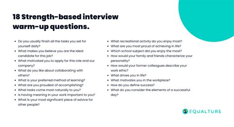 biography interview examples of strengths based