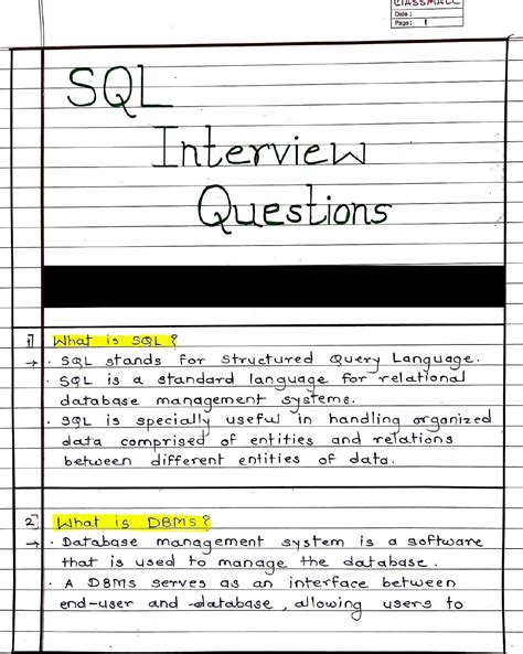 biography interview questions pdf sql