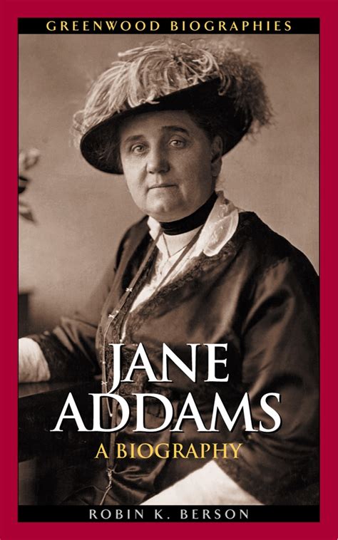 biography jane addams