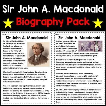 biography john a macdonald