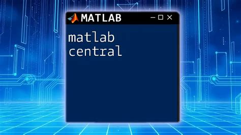 biography matlab central