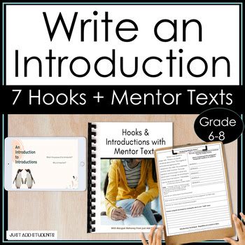 biography mentor texts for writing hooks