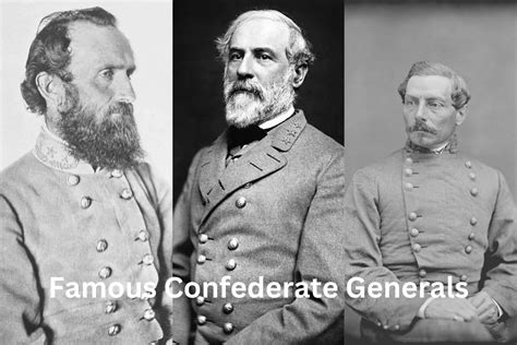 biography of confederate generals
