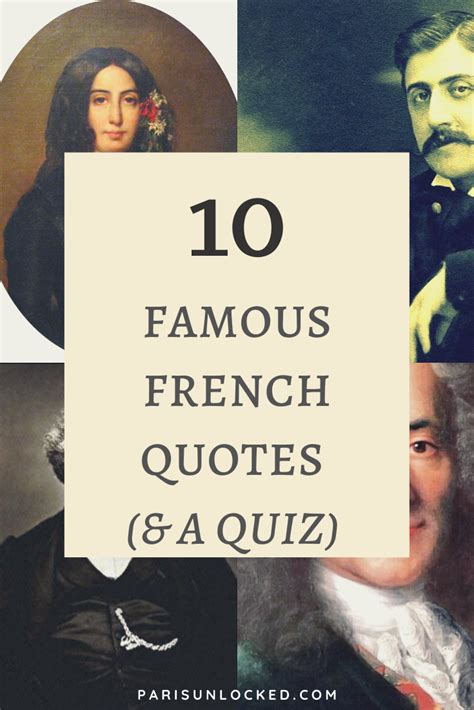 biography of french writers quotes