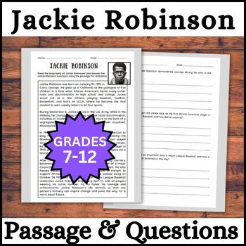 biography of jackie robin