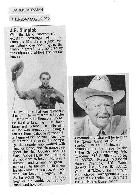 biography of jr simplot