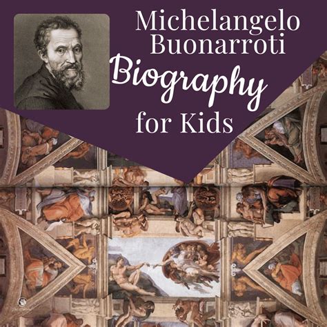 biography of michelangelo for kids