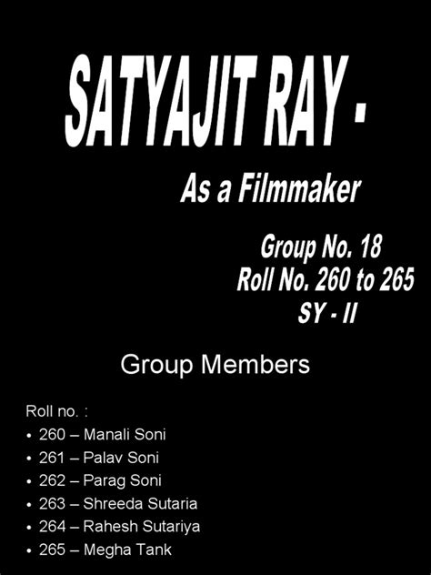 biography of satyajit ray pdf creator