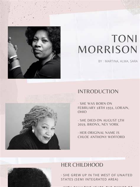 biography of toni morrison pdf
