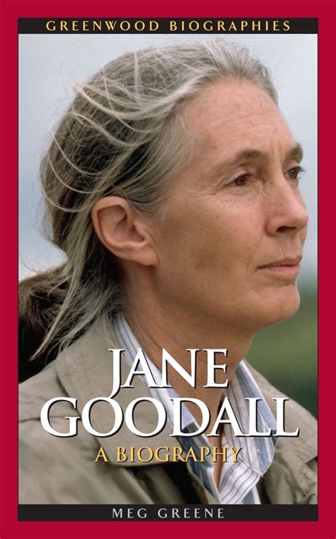 biography on jane goodall