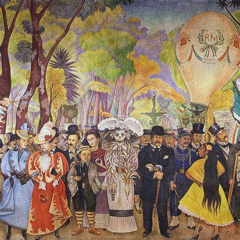 biography on themes of diego rivera paintings