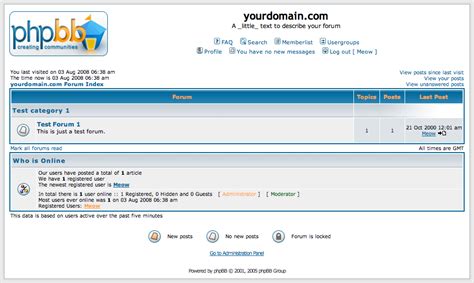 biography powered by phpbb 2.0