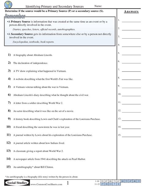 biography primary and secondary sources quiz