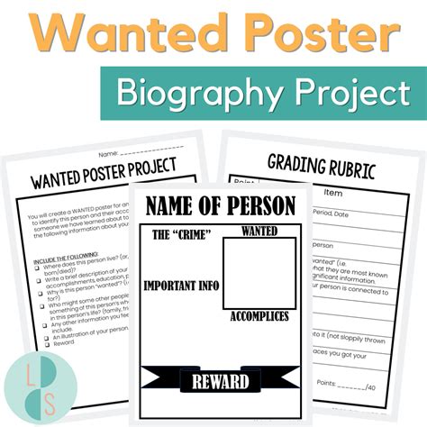 biography project objectives