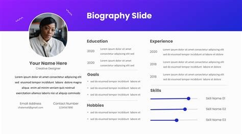 biography web diagram definition