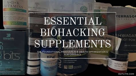biohacking vitamin stack