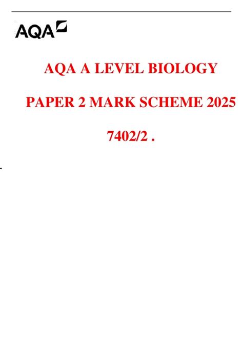 Biol 2 June 2014 Mark Scheme