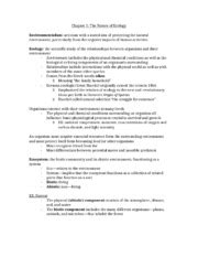 Biol 3309 Test 1