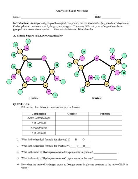 Biological Molecules Worksheet Answers Shape Of Molecules Worksheet With Answers - Shape Of Molecules Worksheet With Answers