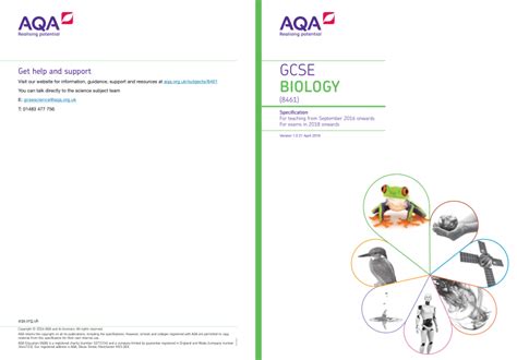 Biology Aqa Specification
