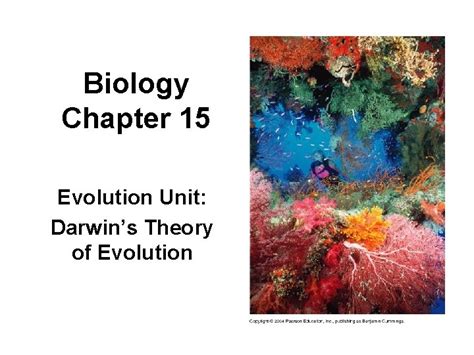 Biology Chapter 15 Evolution Study Answer Key
