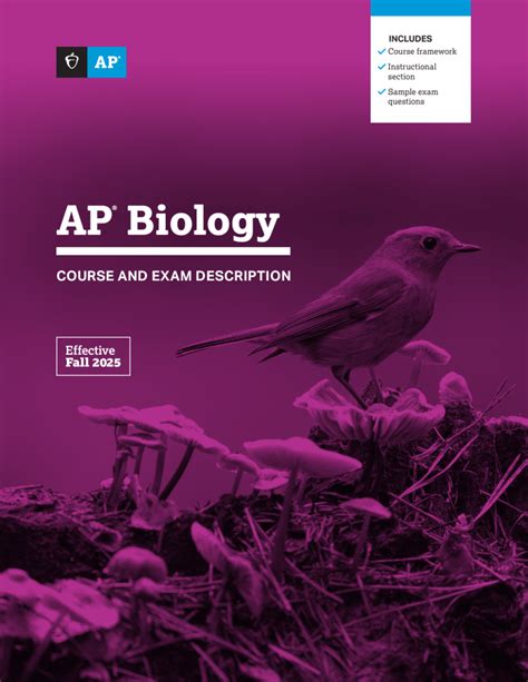 biology course description ap central college board