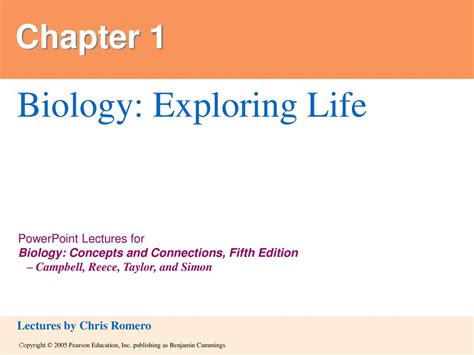 Biology Exploring Life Chapter 6