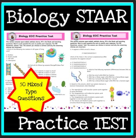 Biology Practice Staar Test