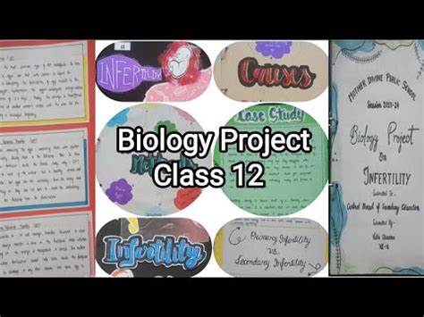Biology Projects For Class 12 On Genetics