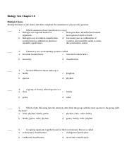 Biology Test Chapter 18 Wikispaces