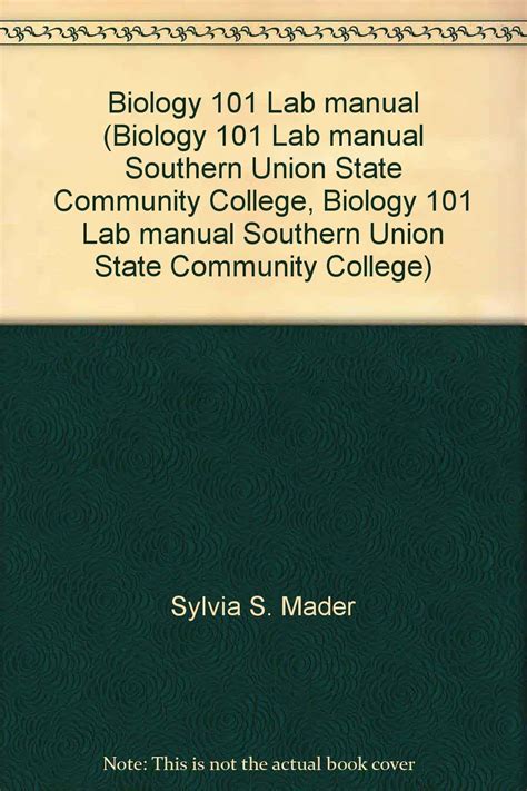 Download Biology 101 Lab Manual Sylvia Mader 