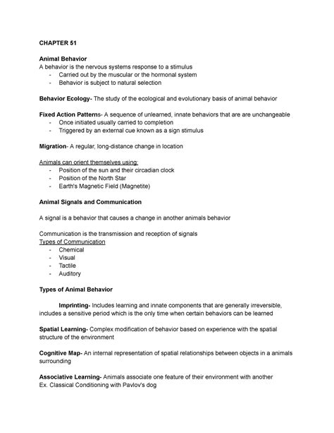Full Download Biology Chapter 51 Guided Assignment Answers 