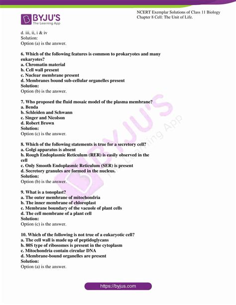 Read Online Biology Chapter 8 Questions 