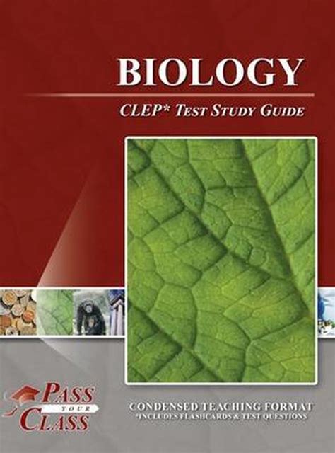 Read Biology Clep Test Study Guide 