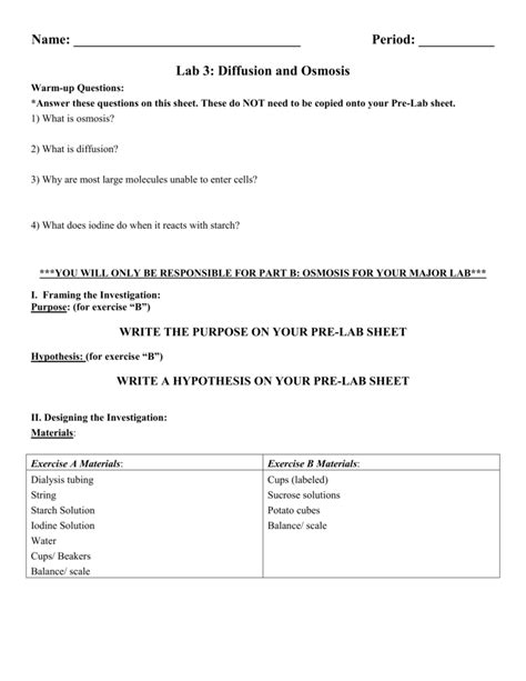 Read Online Biology Escience Lab Kit Answers For Osmosis 