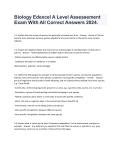 Full Download Biology Exit Exam Study Guide 